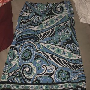 100% polyester work skirt